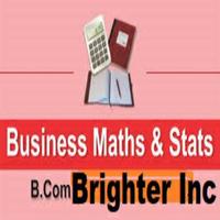 B.Com Business Mathematics and Statistics Affiche
