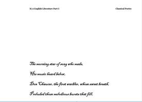 MA English Notes الملصق