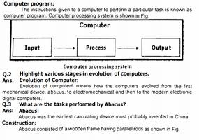 9th Class Computer Science (Complete Notes) 2019 스크린샷 1