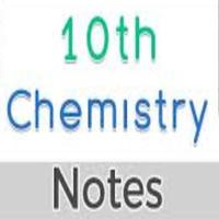 10th Class Chemistry Notes الملصق
