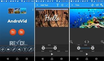 Tutorial AndroVid Pro video editor الملصق