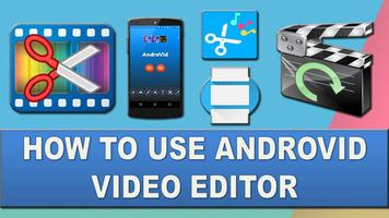 Tutorial AndroVid Pro video editor تصوير الشاشة 1