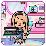 Happy Toca boca Life World Tip simgesi