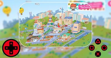 Happy Toca boca Life World Tip โปสเตอร์