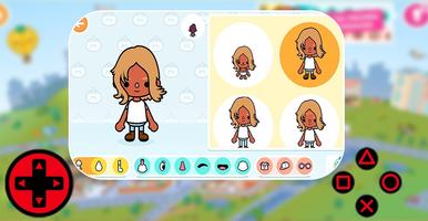 Happy Toca boca Life World Tip Ekran Görüntüsü 1