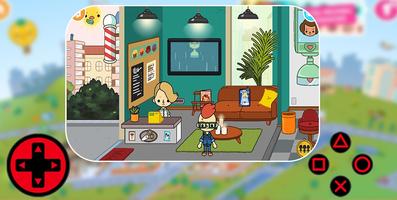 Happy Toca boca Life World Tip Ekran Görüntüsü 2