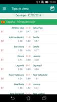 Partidos de fútbol TipsterArea Poster