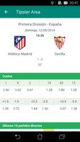 Partidos de fútbol TipsterArea captura de pantalla 2
