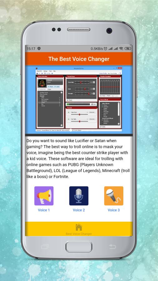 Voice synthesizer software