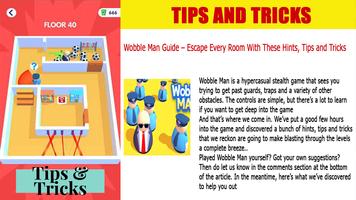 Tips for Wobble Man capture d'écran 1