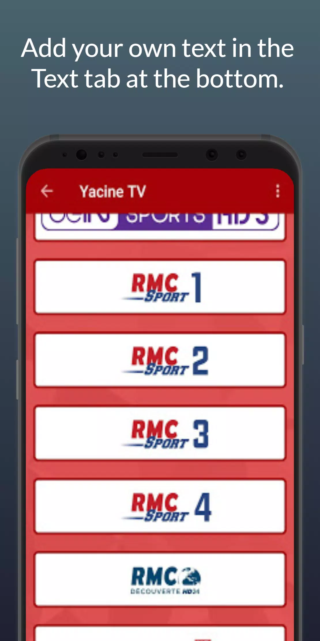 Yacine TV: Free Live Sport HD TV Tips & Guide APK pour Android Télécharger