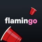 cartas flamingo ícone