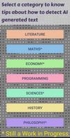 Distinguish text from Chat GPT poster