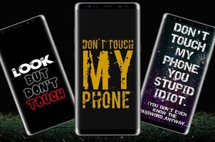 Don't Touch My Phone Wallpapers HD 4K 2020 😈😡 capture d'écran 1