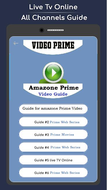 Guide for Amazon Prime Video Streaming TiPs for Android - APK Download