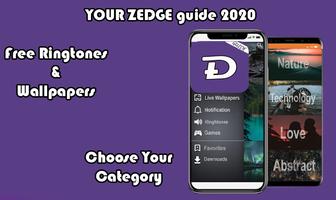 Poster Your Zedge Free Ringtones and Wallpapers Tips 2020