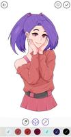 Anime Color by Number Pixel screenshot 2