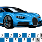 Pixel Car Color by Number icon