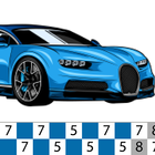 Pixel Car Color by Number ikon