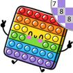 Kawaii Color by Number Pixel