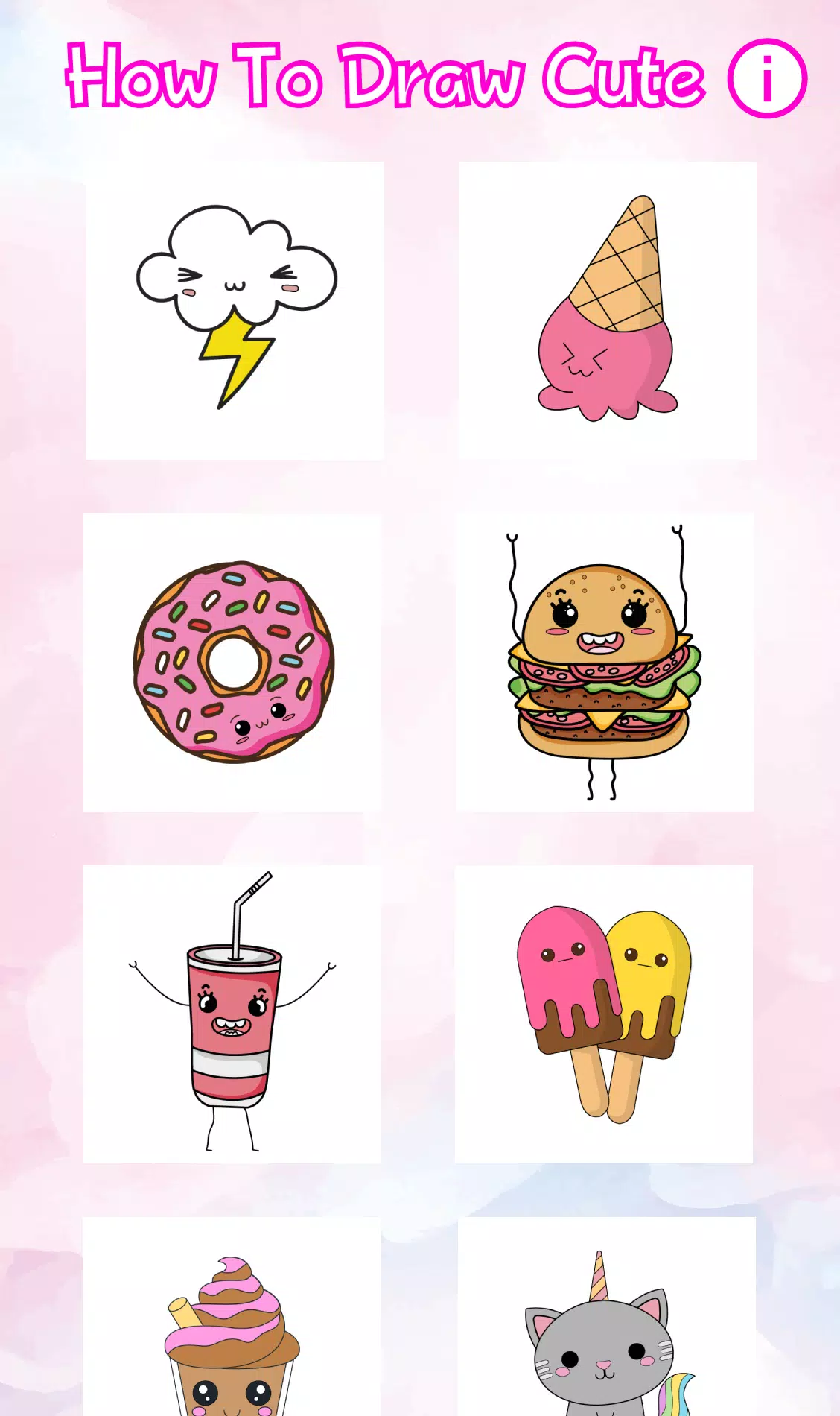 Tải xuống APK How To Draw Cute cho Android