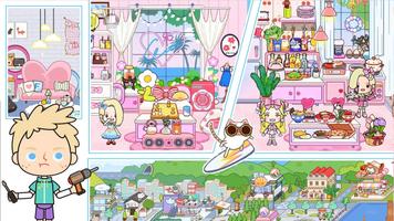 My town world Avatar city life imagem de tela 1