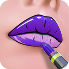 Lip art 3D icon