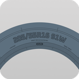 Smart Tire Size Calculator ไอคอน
