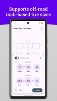 Smart Tire Size Calculator скриншот 2