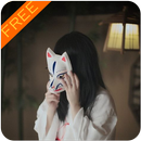 Kitsune Maskesi Duvar Kağıdı APK