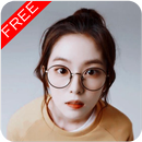 Fond d'écran coréen fille lunettes APK