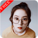 Korean Glasses Girl Wallpaper APK