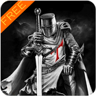 Knight Templar Warrior Wallpaper-icoon