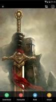 برنامه‌نما Knight Templar Warrior Wallpaper عکس از صفحه
