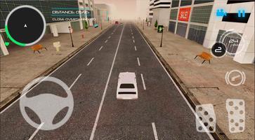 Şehirde Araba Sürme Simülatörü Ekran Görüntüsü 1