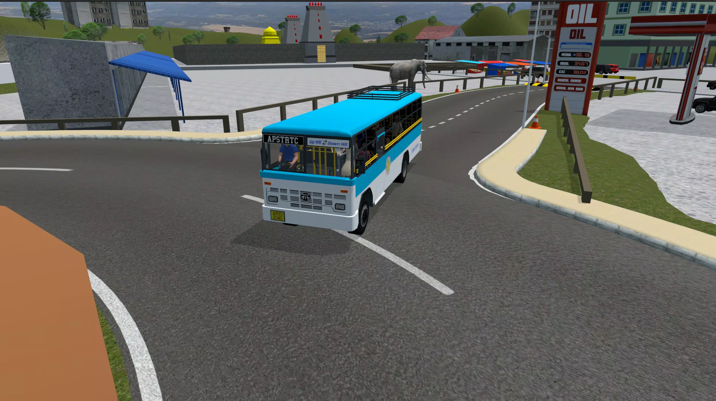 Temple Bus Driver – Simulation