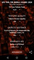 GFX Tool for ML BB 2020 ảnh chụp màn hình 1