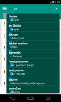 Verbos alemães imagem de tela 2
