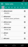 Daily Italian Verbs poster