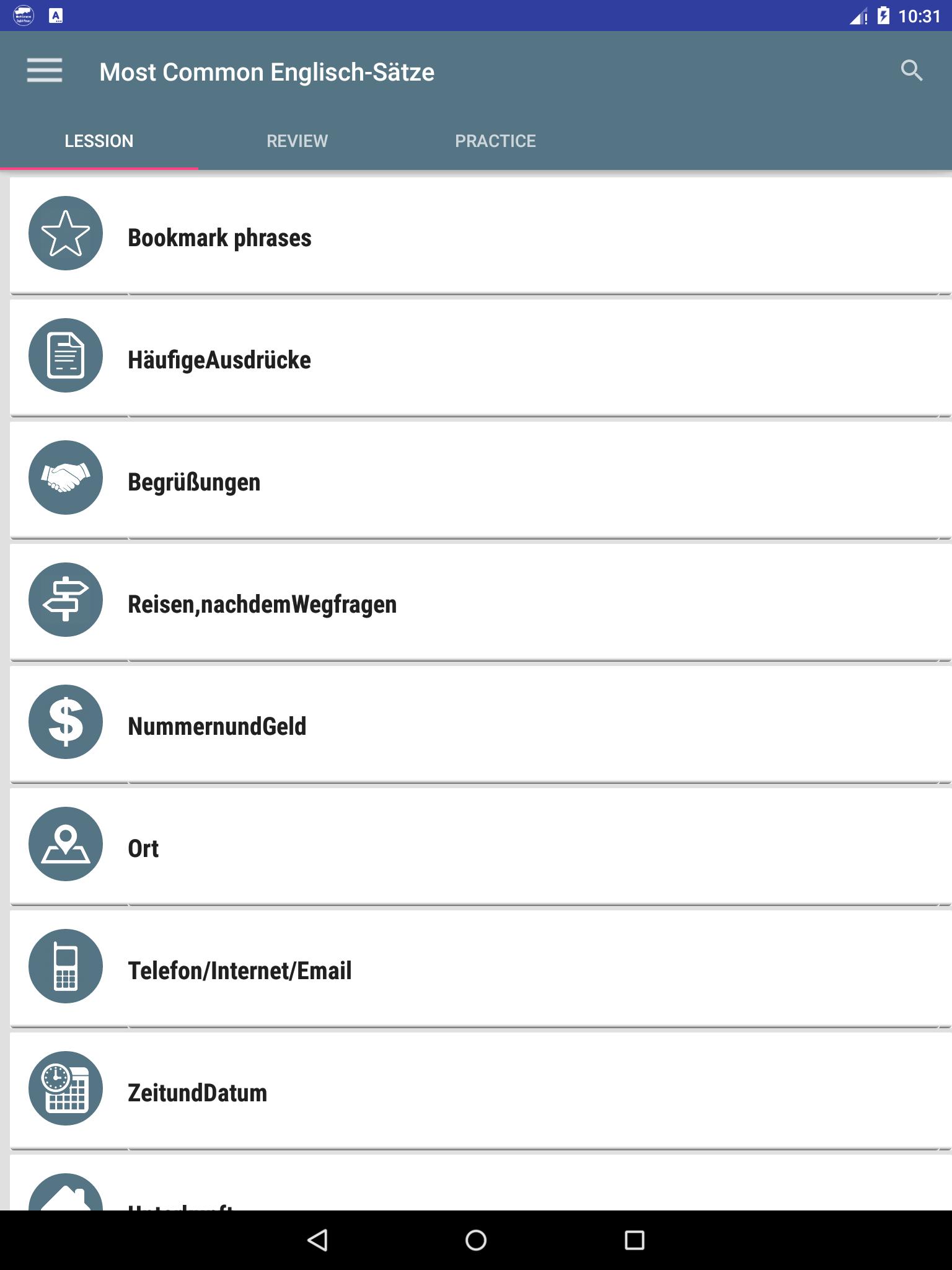 Most Common Englisch Satze Fur Android Apk Herunterladen