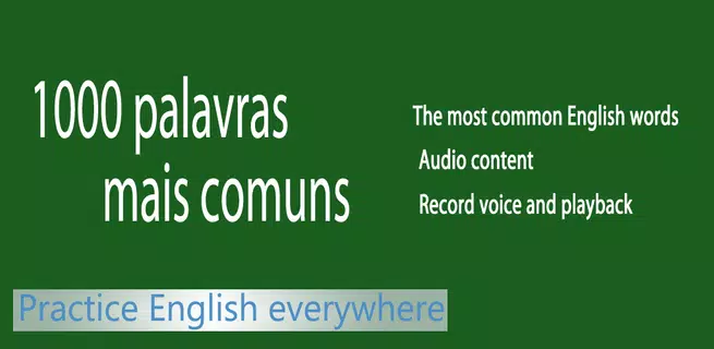 Palavras diárias em inglês