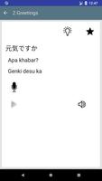 bercakap frasa Jepun syot layar 2