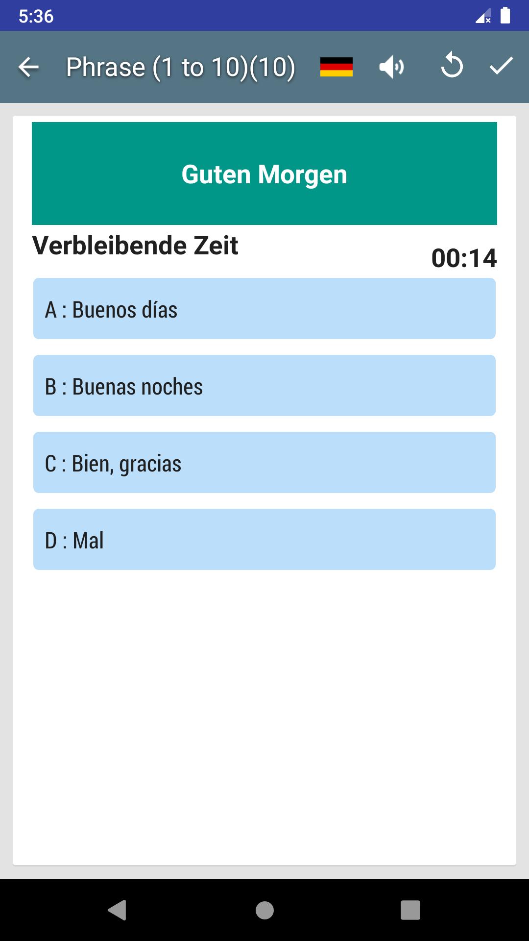 Spanische Phrasen Spanische Sprache Lernen Fur Android Apk Herunterladen