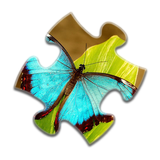 Бабочка головоломки иконка