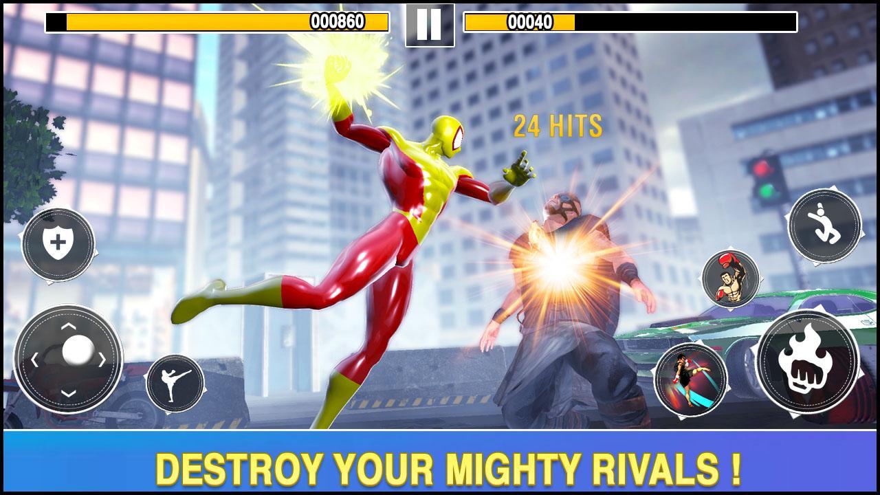 الرجل العنكبوت قوي القتال - خارقة قتال ألعاب for Android - APK Download