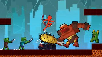 Stickman Craft Fight Adventure скриншот 3