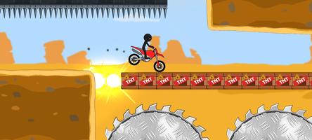 Stickman X3M Bike Race Game capture d'écran 2