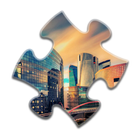 City Jigsaw Puzzles-icoon