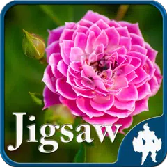 花のジグソーパズル
