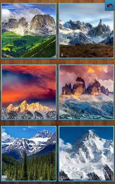 Screenshot 9 for Mountain Jigsaw Puzzles